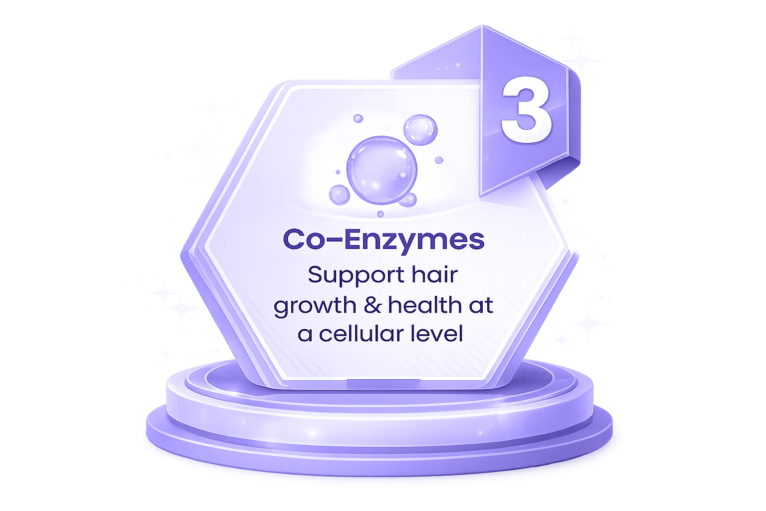 Co-Enzymes – NAD+, Coenzyme-A for cellular hair health