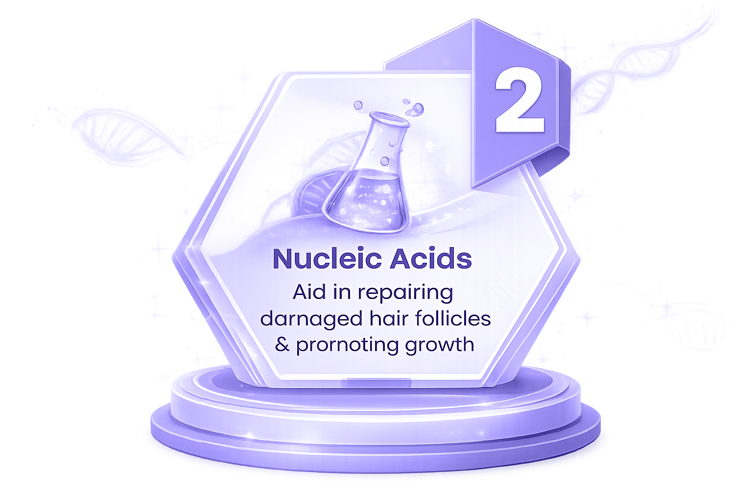Nucleic Acids – Adenosine, Guanosine for follicle repair